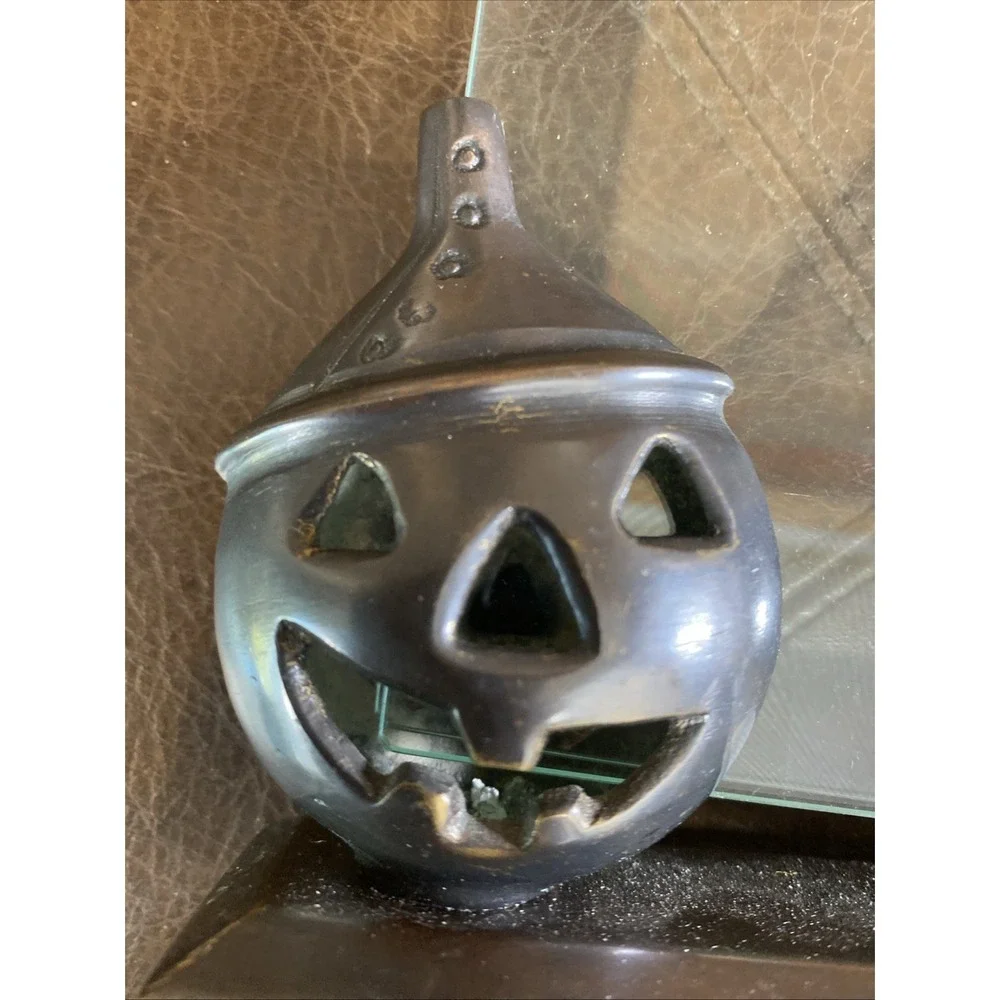 Picture Frame 3X3 Fall Autumn Set Of 2 Halloween Pumpkin Decor‎ Glass Few cracks